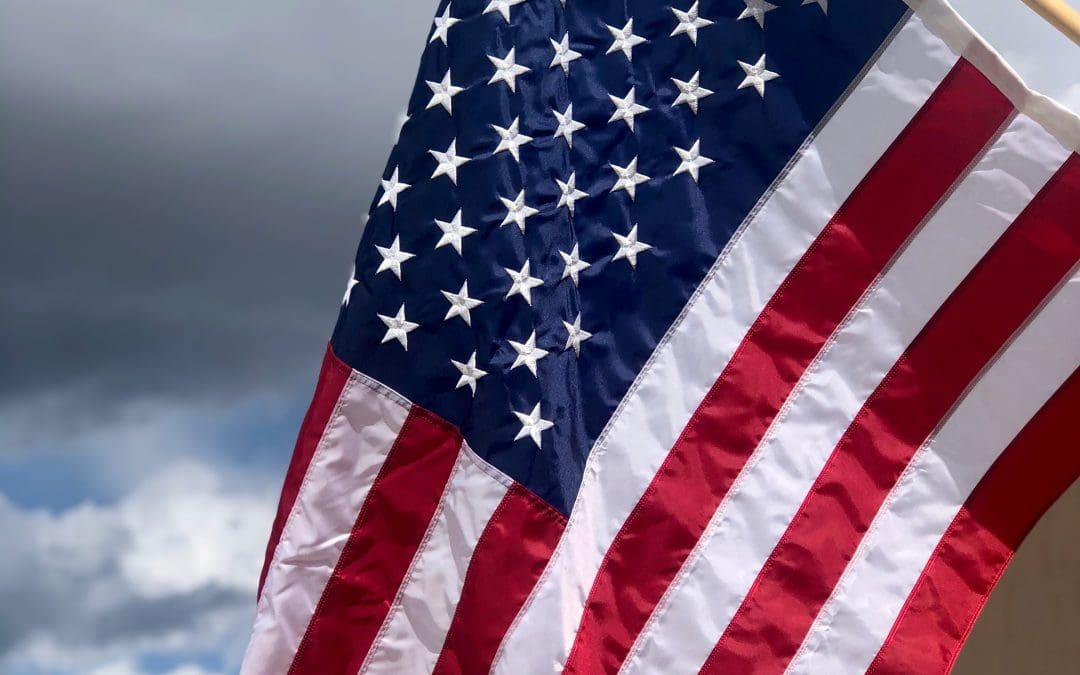 American flag Photo by Stephanie Klepacki on Unsplash